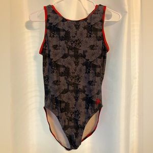 Adult Large Plum gymnastics leotard